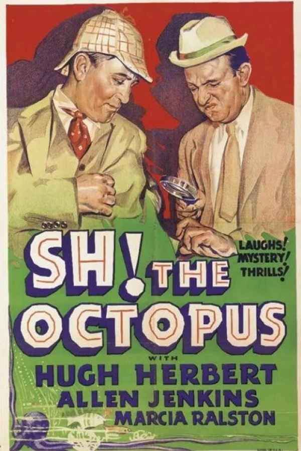 Sh! The Octopus Poster