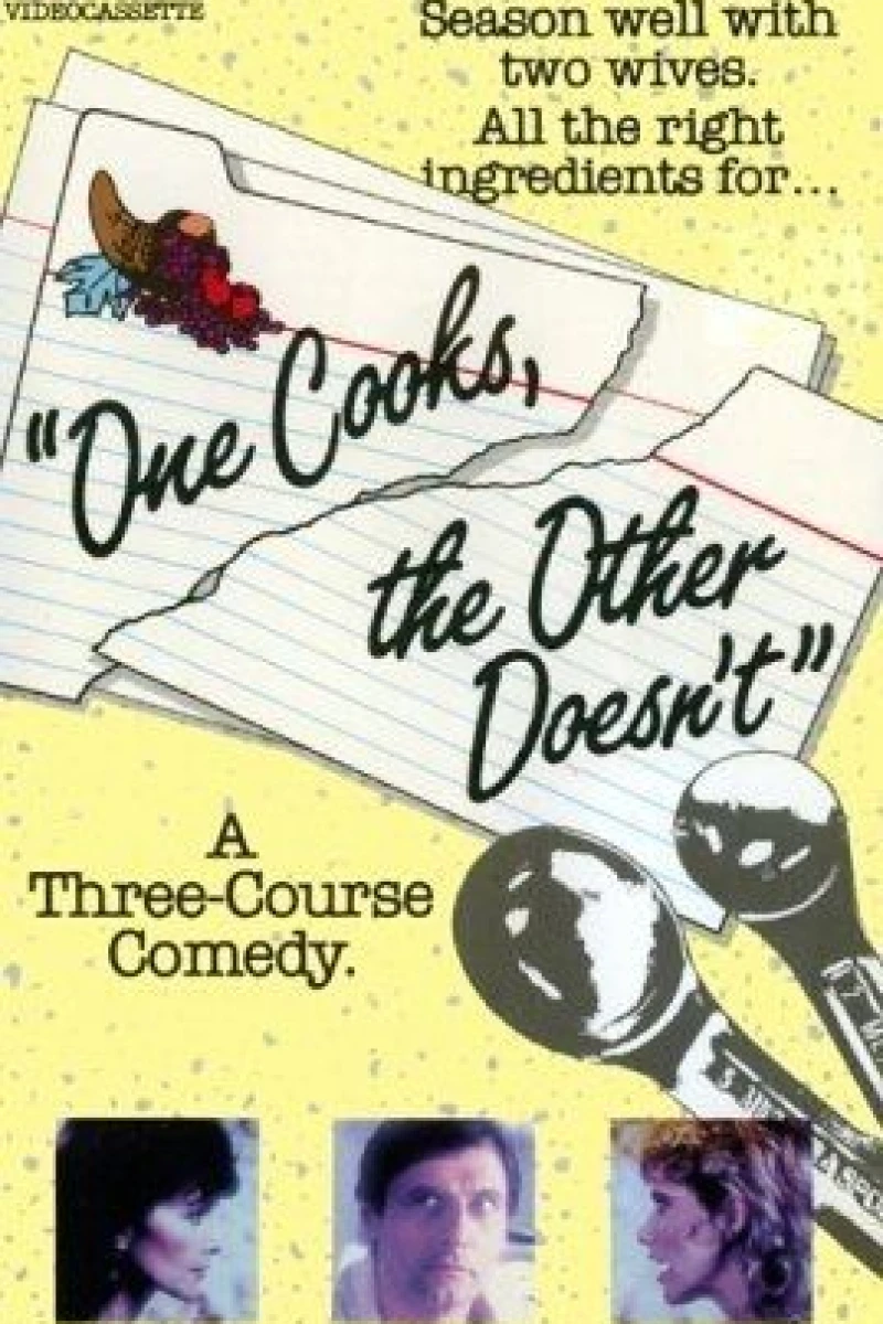 One Cooks, the Other Doesn't Poster